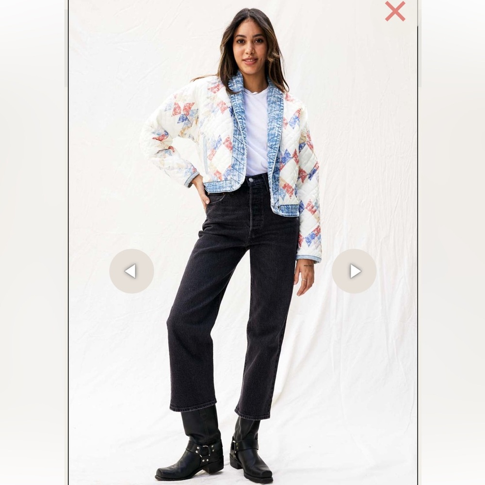 Making Memories Quilted Patchwork Jacket NWT - image 4